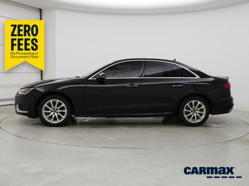 Black 2022 Audi A4 Premium