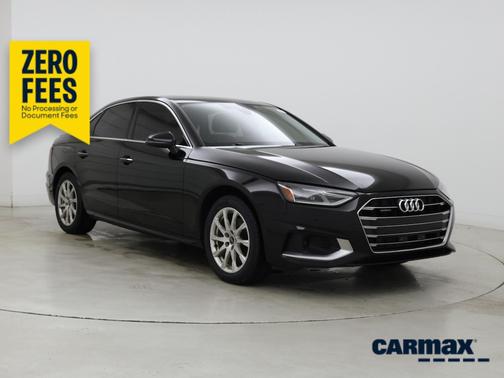 Black 2022 Audi A4 Premium