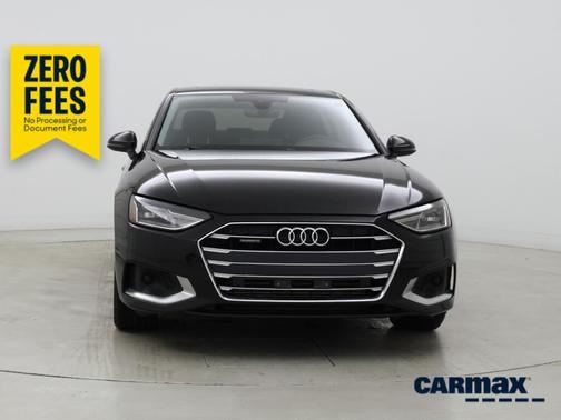Black 2022 Audi A4 Premium