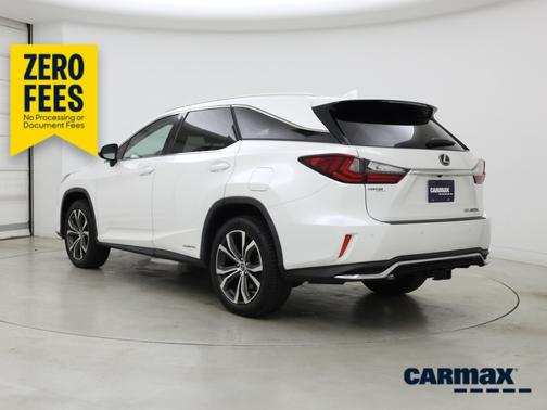 White 2020 Lexus RX 450h L Luxury