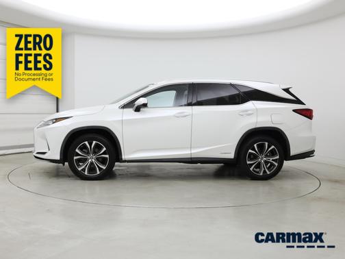 White 2020 Lexus RX 450h L Luxury
