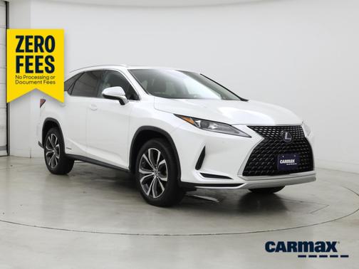 White 2020 Lexus RX 450h L Luxury
