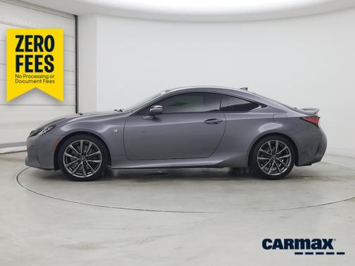Gray 2020 Lexus RC 350 F-Sport