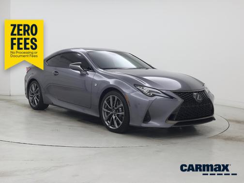 Gray 2020 Lexus RC 350 F-Sport