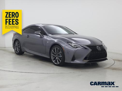 Gray 2020 Lexus RC 350 F-Sport