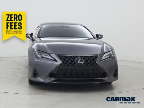 Gray 2020 Lexus RC 350 F-Sport