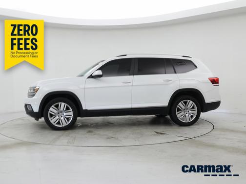 White 2020 Volkswagen Atlas SEL