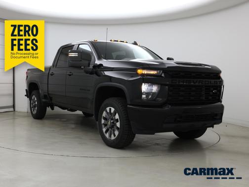 Black 2021 Chevrolet Silverado 2500 Custom