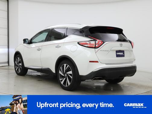 White 2015 Nissan Murano Platinum
