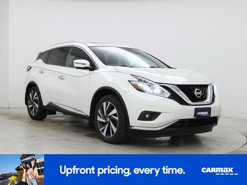 White 2015 Nissan Murano Platinum