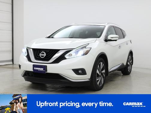 White 2015 Nissan Murano Platinum