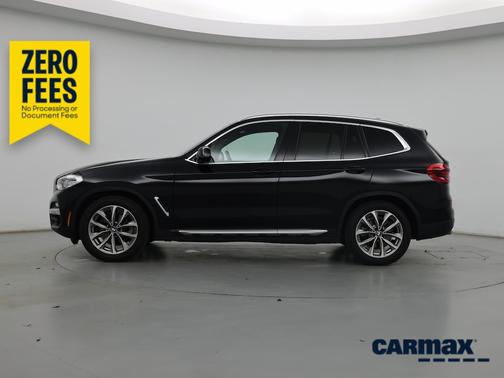 Black 2019 BMW X3 sDrive30i