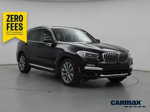 Black 2019 BMW X3 sDrive30i