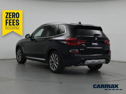 Black 2019 BMW X3 sDrive30i