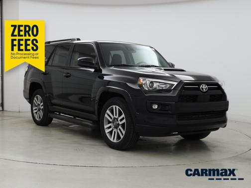 Black 2022 Toyota 4Runner TRD Sport