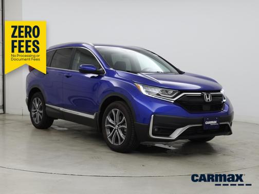 Blue 2021 Honda CR-V Touring