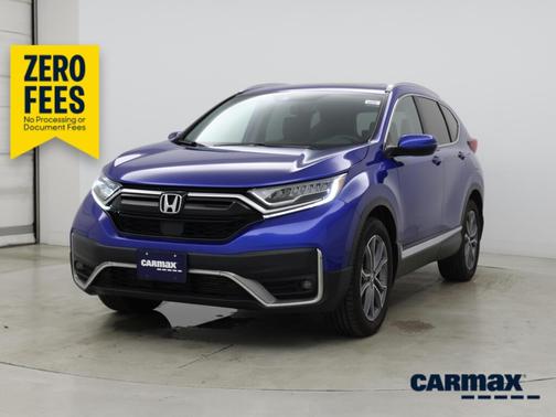 Blue 2021 Honda CR-V Touring