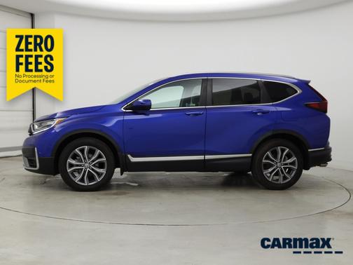 Blue 2021 Honda CR-V Touring