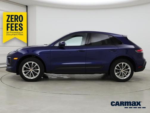 Blue 2023 Porsche Macan