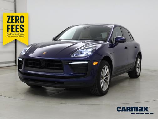 Blue 2023 Porsche Macan