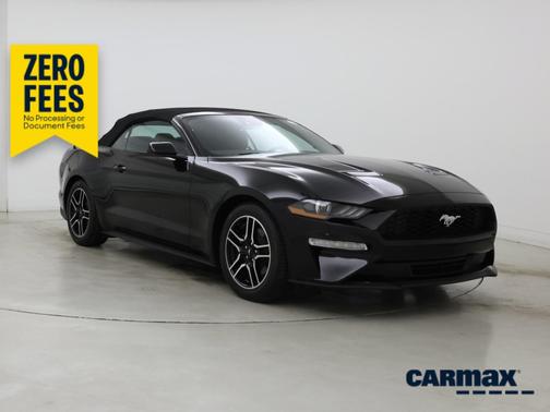 Black 2022 Ford Mustang Ecoboost Premium