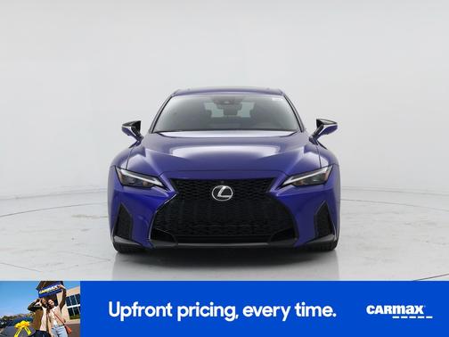 Blue 2023 Lexus IS 350 F-Sport