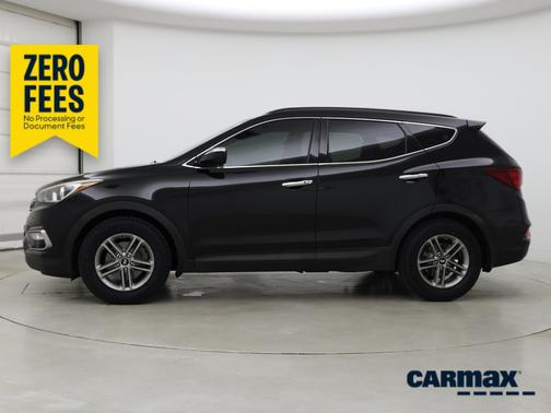 Black 2018 Hyundai Santa Fe Sport