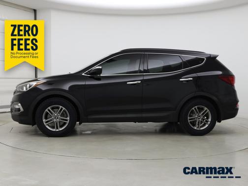 Black 2018 Hyundai Santa Fe Sport