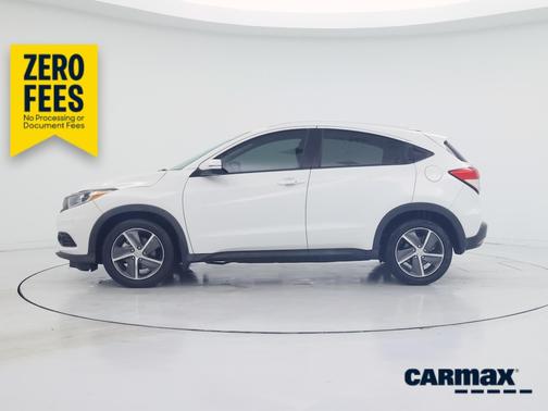 White 2021 Honda HR-V EX
