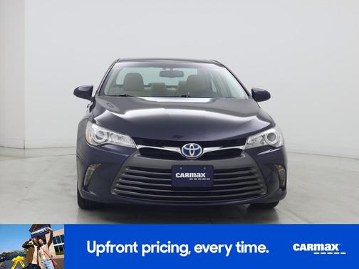Blue 2015 Toyota Camry Hybrid XLE