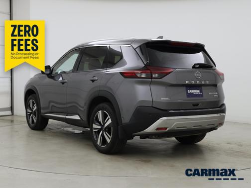 Gray 2023 Nissan Rogue Platinum