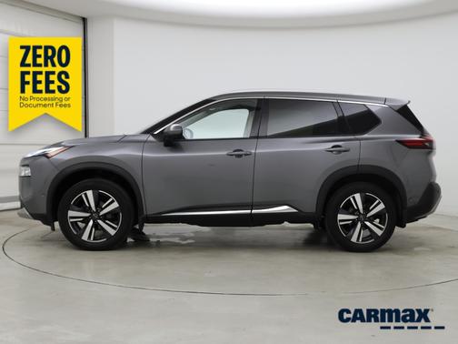 Gray 2023 Nissan Rogue Platinum