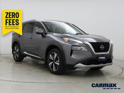 Gray 2023 Nissan Rogue Platinum