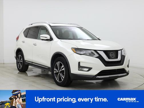 White 2017 Nissan Rogue SL