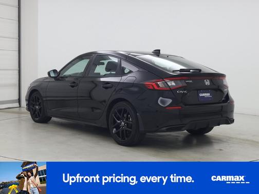 Black 2025 Honda Civic Hybrid Sport