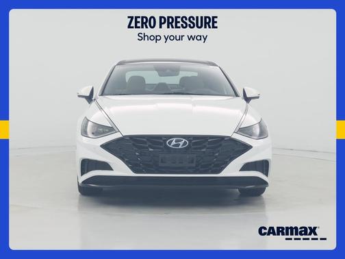 White 2020 Hyundai SONATA Limited