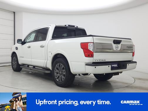 White 2017 Nissan Titan Platinum Reserve