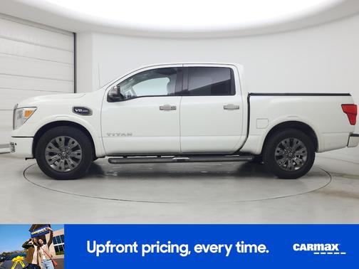 White 2017 Nissan Titan Platinum Reserve