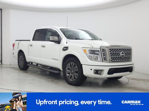 White 2017 Nissan Titan Platinum Reserve