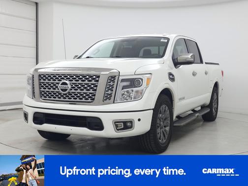 White 2017 Nissan Titan Platinum Reserve