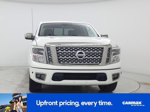 White 2017 Nissan Titan Platinum Reserve