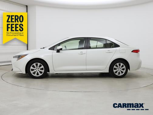 White 2020 Toyota Corolla LE