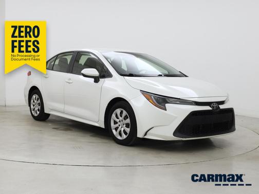 White 2020 Toyota Corolla LE
