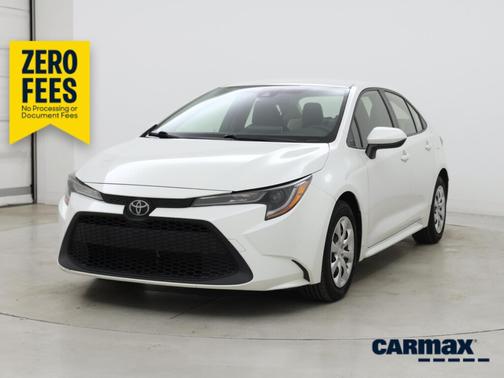White 2020 Toyota Corolla LE