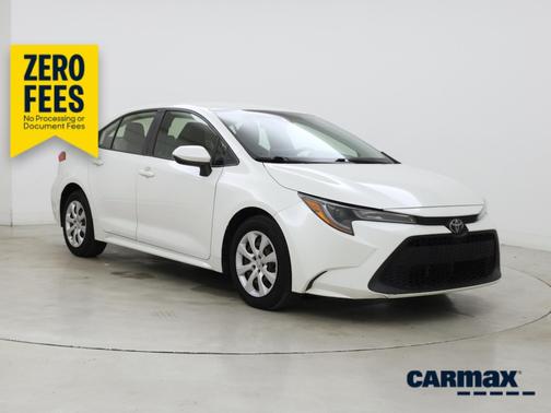 White 2020 Toyota Corolla LE