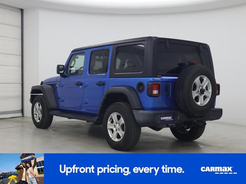 Blue 2022 Jeep Wrangler Unlimited Sport S