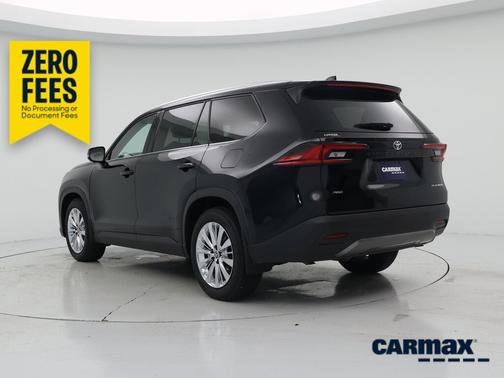 Black 2026 Toyota Grand Highlander Platinum