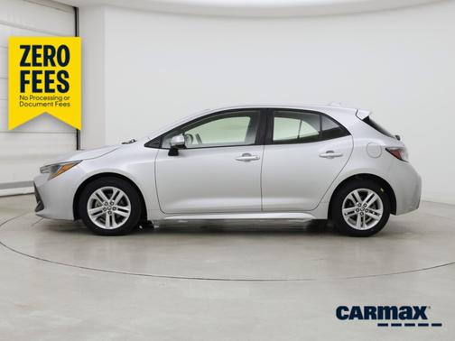 Silver 2022 Toyota Corolla Hatchback SE
