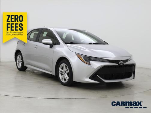 Silver 2022 Toyota Corolla Hatchback SE