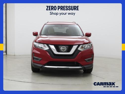Red 2017 Nissan Rogue SV